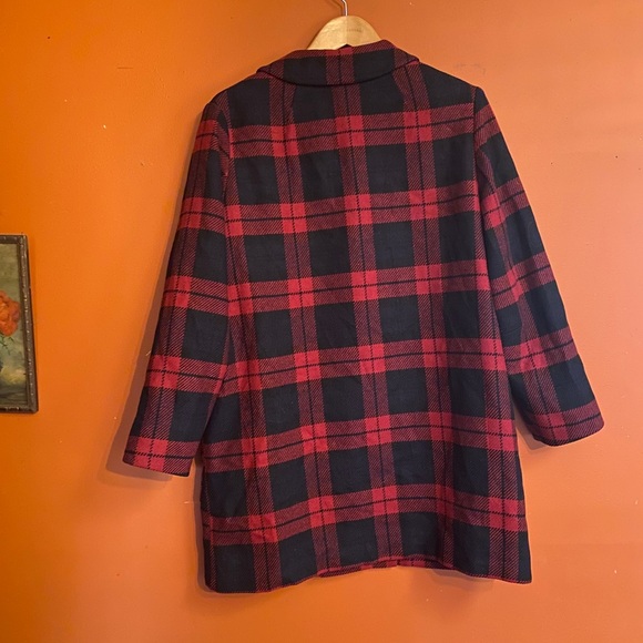 Vintage Pendleton wool plain blazer coat S/M - Picture 5 of 13